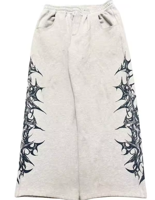 Printed Baggy Pants