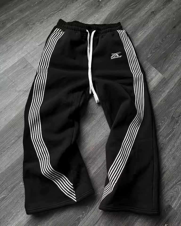 Flared Stripes Trackpants