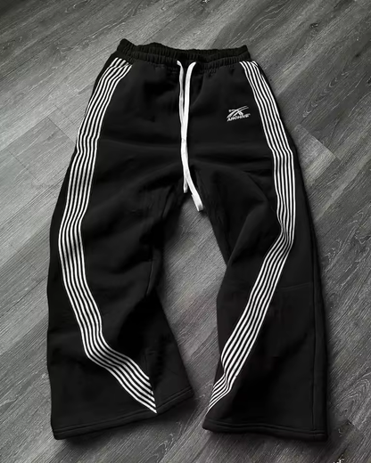 Flared Stripes Trackpants