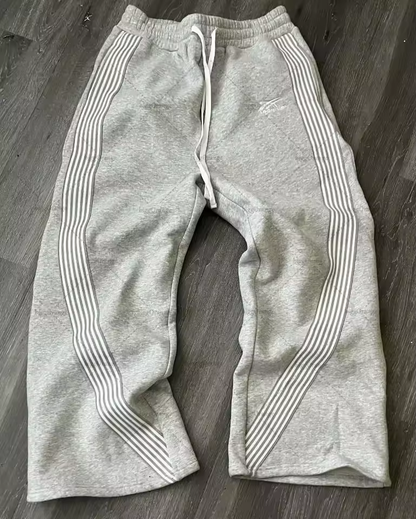Flared Stripes Trackpants