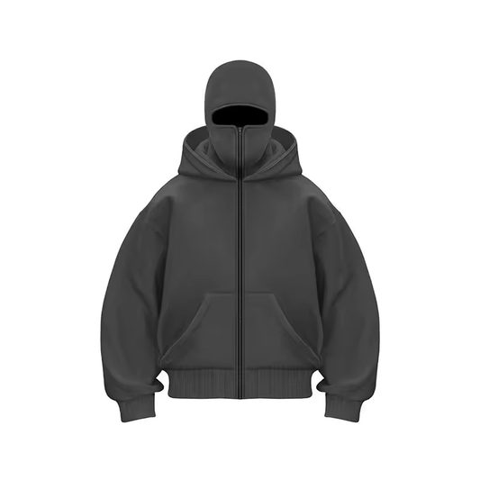 Balaclava Zip Hoodie